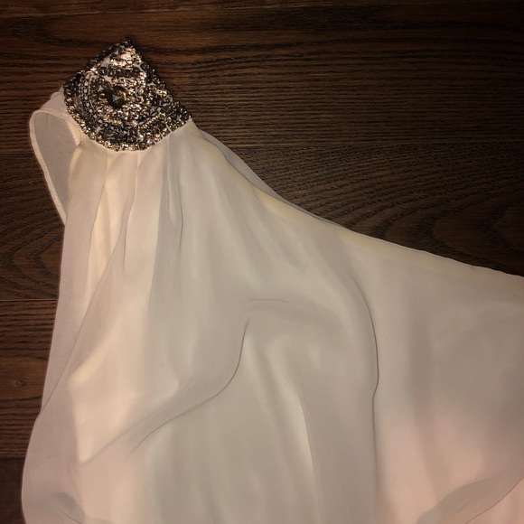 Forever 21 White One Shoulder Dress - Picture 2 of 7